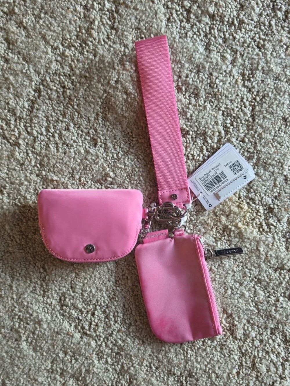 Lululemon Dual Wristlet Keychain - NWT